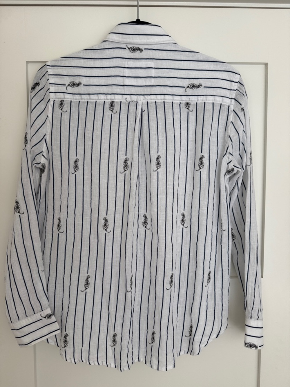 Rails Charli Stripe Linen Blend Button-Up Shirt - Picture 4 of 5